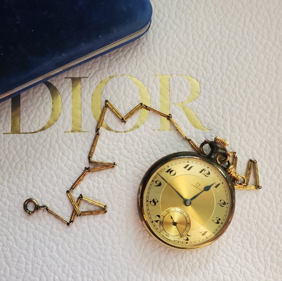 Omega Other - 1920's Antique Art Deco Omega Pocket Watch 12K GOLD 1/10